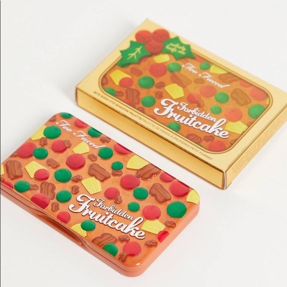NWT Too Faced Limited Edition Forbidden Fruitcake Doll-Size Eyeshadow Palette - Picture 11 of 16